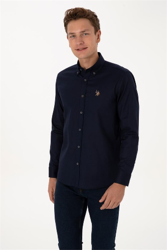 Resim 2225643 Cedcolorreg025K U.S Polo Assn. Erkek Uzun Kol Gömlek