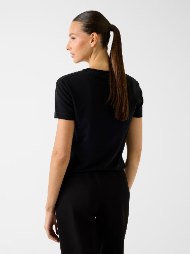 Resim Guess Athleisure  Kadın  T-shirt V6RI13KD772-JBLK Steffı Cn Ss T-Shırt