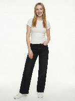 Resim Loft Kadın Kısa Kol T-shirt LF2043599