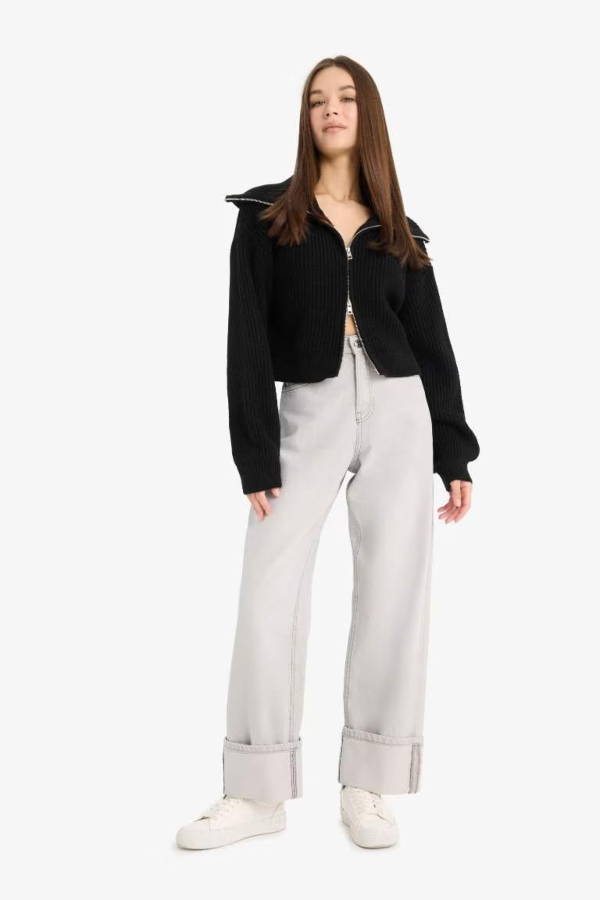 Resim Defacto Kadın  Hırka A3333AX/BK27