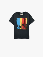 Resim Koton Erkek Çocuk T-shirt 6SKB10146TK