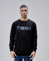 Resim Paul&More Erkek Sweat Trend Baskı 0 Yaka 2 İp