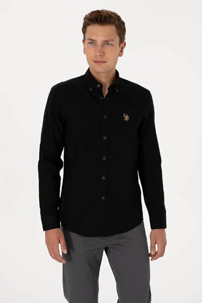 Resim 2225619 Novaya025K U.S Polo Assn. Erkek Uzun Kol Gömlek