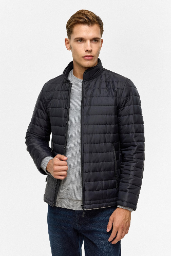 Resim Mn2008700516 Ray Desen Kapitone Erkek Mont