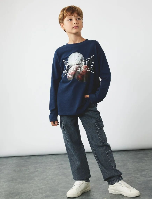 Resim Koton Erkek Çocuk Jean Pantolon 6WKB40037TD