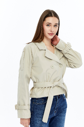 Resim Yenikoza Kadın Pardesü / Trençkot