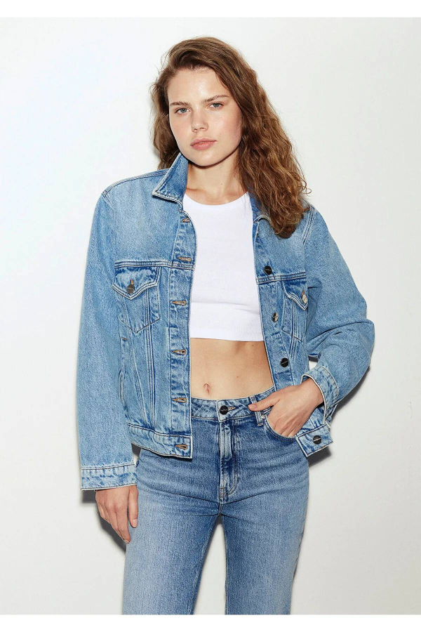 Resim Mavi Ruby Kadın Ceket M1110505-87809