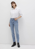 Resim Mavi Vıola Kadın Jean Pantolon M101048-91000