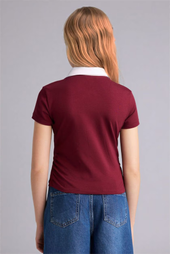 Resim Defacto Kız Çocuk T-shirt G1001A8/BR115