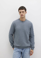 Resim Mavi Bisiklet Yaka Erkek Sweat M0S10457-80889
