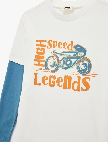 Resim Koton Erkek Çocuk Sweat 6WKB10377TK