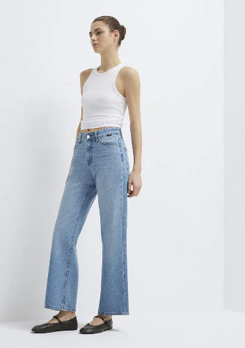 Resim Mavi Taylor Kadın Jean Pantolon M1010840-A1563