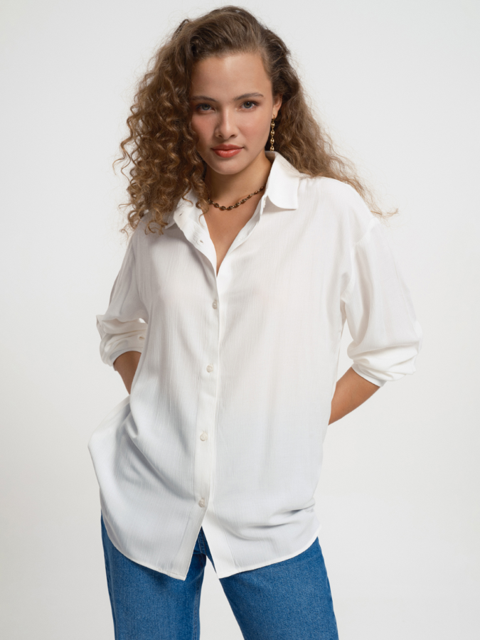 Resim Loft Kadın Uzun Kol Gömlek Lf2041855