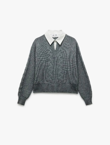 Resim Koton Kadın Kazak 6WAL90016HT