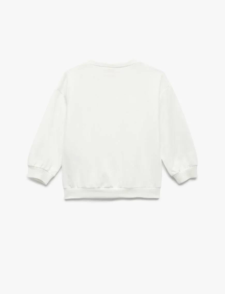 Resim Koton Kız Bebek Sweat 6Wmg10048Ak