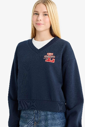 Resim Defacto Kadın Sweat F9910AX/NV241