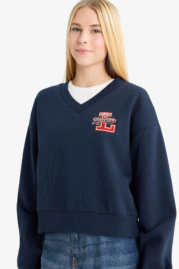 Resim Defacto Kadın Sweat F9910AX/NV241