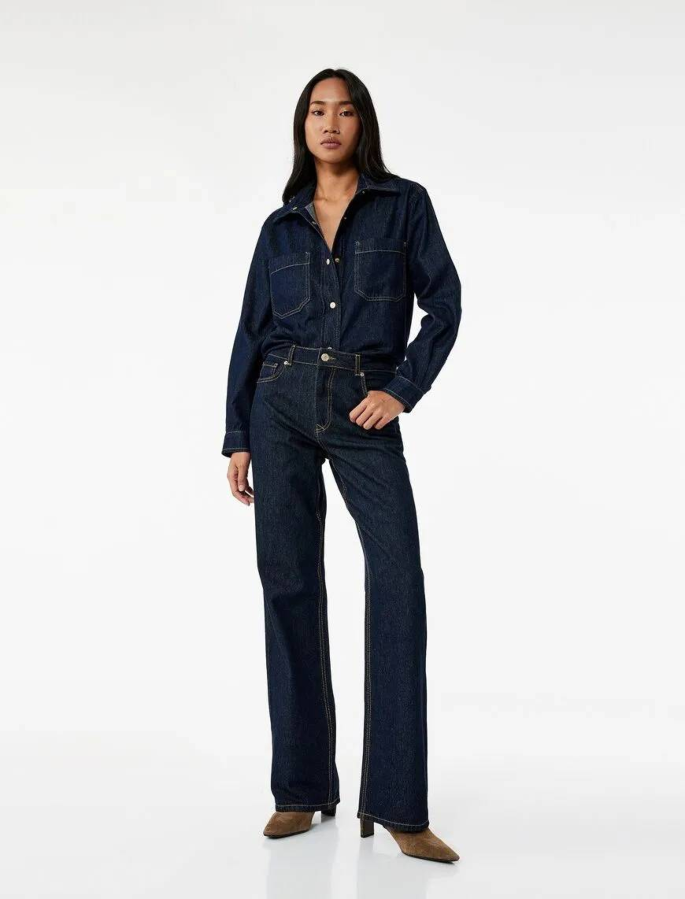 Resim Koton Kadın Jean Pantolon 6WAL40084MD