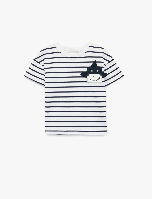 Resim Koton Erkek Bebek T-shirt 6SMB10045TK