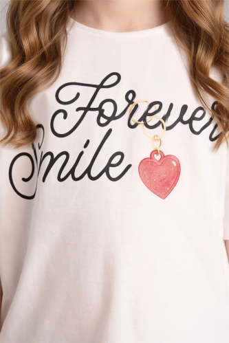 Resim Defacto Kız Çocuk T-shirt G1778A8/ER105