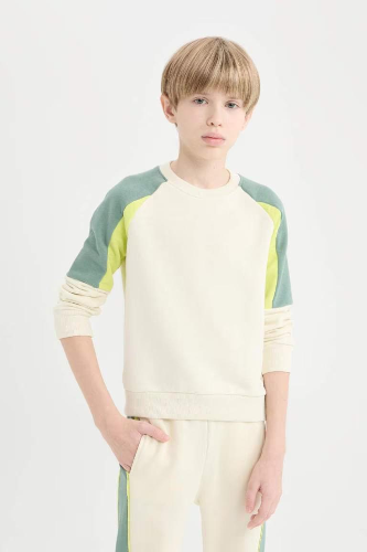 Resim Defacto Erkek Çocuk  Sweat Takım D9865A8/BG772