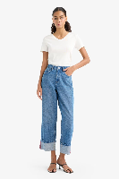 Resim Defacto Kadın T-shirt I1080AZ/ER105