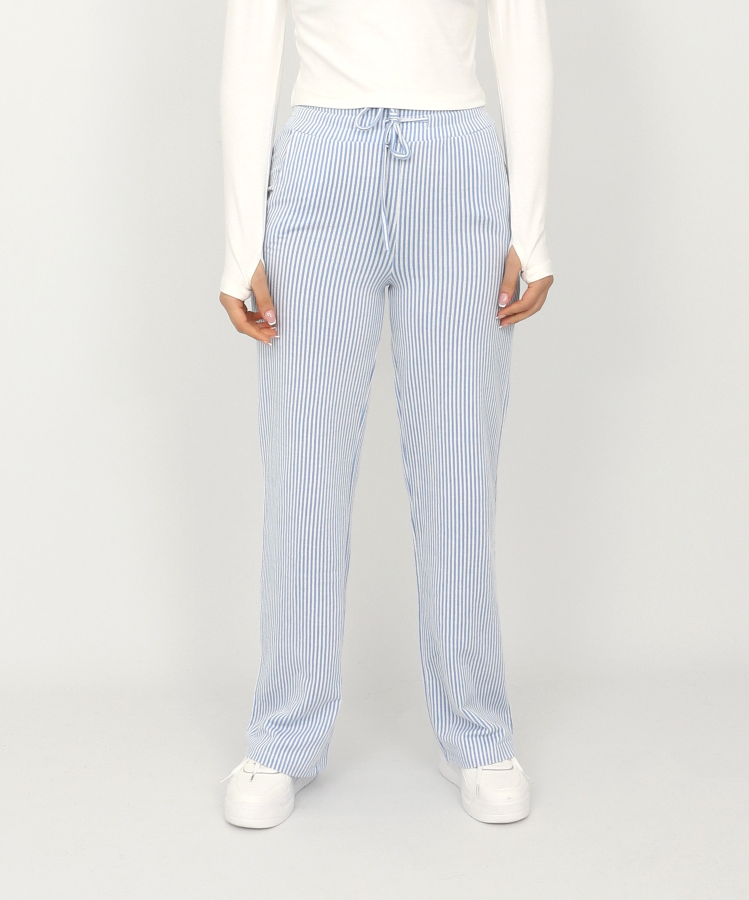 Resim Viole&More Kadın Pantolon 2497 Çizgili