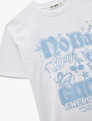 Resim Koton Kadın T-shirt 6SAL10077IK