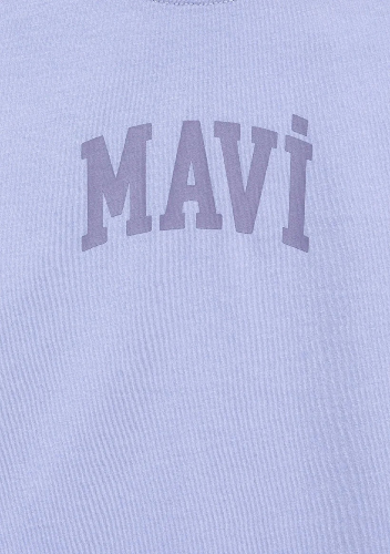 Resim Mavi Kız Çocuk T-shirt M7610467-70545