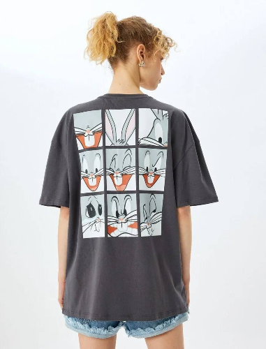 Resim Koton Kadın T-shirt 5SAL10266IK