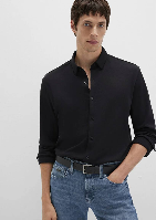 Resim Mavi Erkek Uzun Kol Gömlek M0211758-900