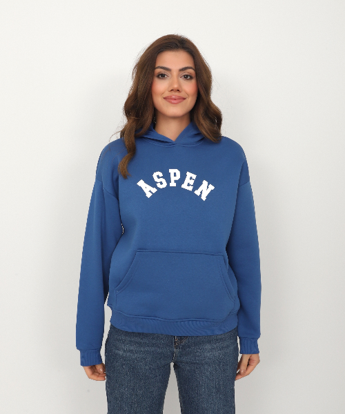 Resim Viole&More Aspen Baskı Kadın Sweat 109
