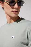Resim Lee Erkek T-shirt L60UFQ303 L60UFQ Small Logo