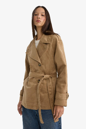 Resim Defacto Kadın Pardesü&Trençkot G5069AX/BG501