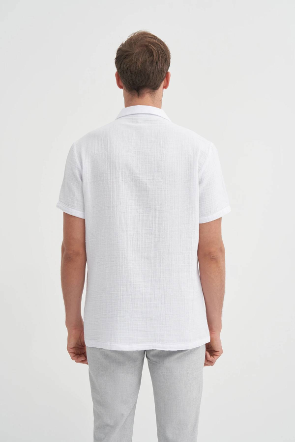 Resim Cazador Erkek Kısa Kol Gömlek 2039