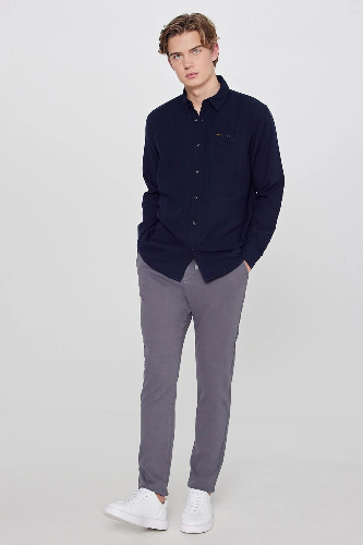 Resim Lee Uzun Kollu Erkek Gömlek L66N205295410