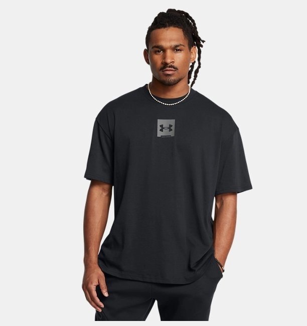 Resim Under Armour Ua M Hw Os Sm Box Ss Erkek T-Shirt 1386803-001