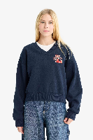 Resim Defacto Kadın Sweat F9910AX/NV241