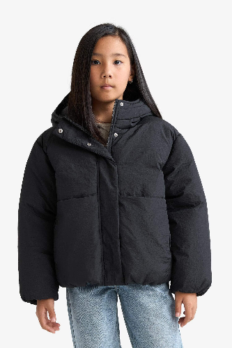 Resim Defacto Kız Çocuk  Mont E9813A8/BK27