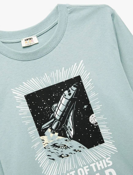 Resim Koton Erkek Çocuk Sweat 6WKB10238TK