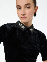 Resim Koton Kadın T-shirt 6WAK50381EK