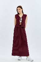 Resim Viole&More Kadın Etek Takım Kolsuz Bağlamalı