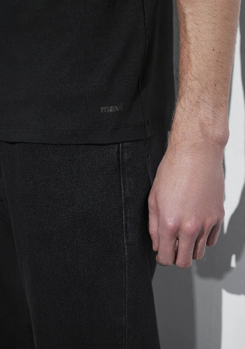 Resim Mavi Erkek T-shirt M061748-900