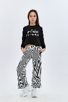 Resim Yenikoza Kız Çocuk Kanvas Pantolon