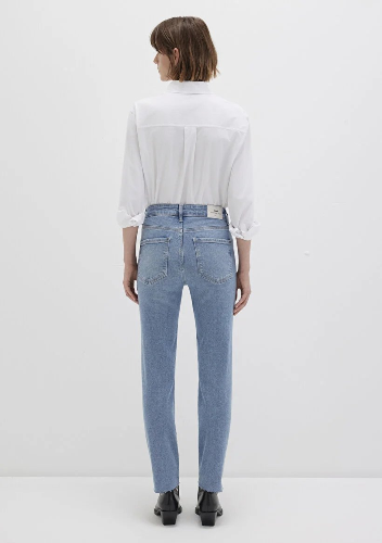 Resim Mavi Vıola Kadın Jean Pantolon M101048-91000