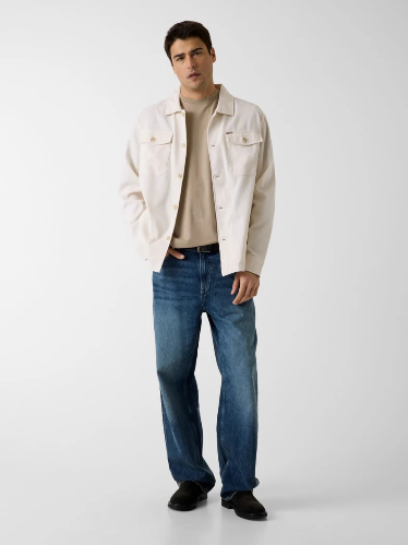 Resim Guess  Erkek  T-shirt M6GI21K3053-G9I0 Cn Ss Small Patch Cotton Modal