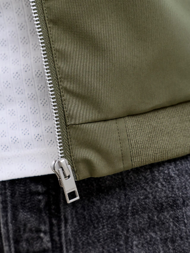 Resim Jack & Jones Jjerush Harrıngton Bomber Noos Erkek Ceket 12204277