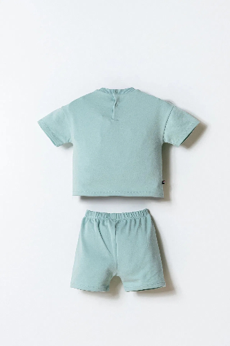 Resim U.S. Polo Assn Bebek Erkek Bebek Şort Takım Usb2868