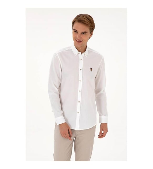 Resim 2225619 Novaya025K U.S Polo Assn. Erkek Uzun Kol Gömlek
