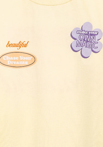 Resim Mavi Kız Çocuk T-shirt M7610388-89143